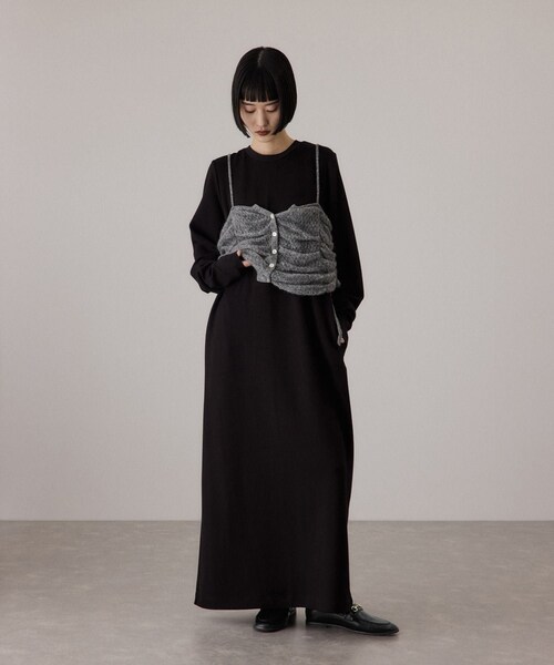 ADAM ET ROPE'（アダムエロペ）の「ソフトビットローファー（ローファー・レディース・ブラック・23.0/23.5/24.0/24.5/25.0）」の7枚目の写真