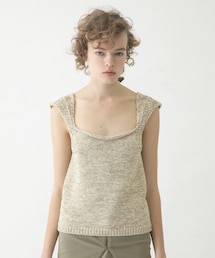 LAATO | knit tank top(ニット/セーター)