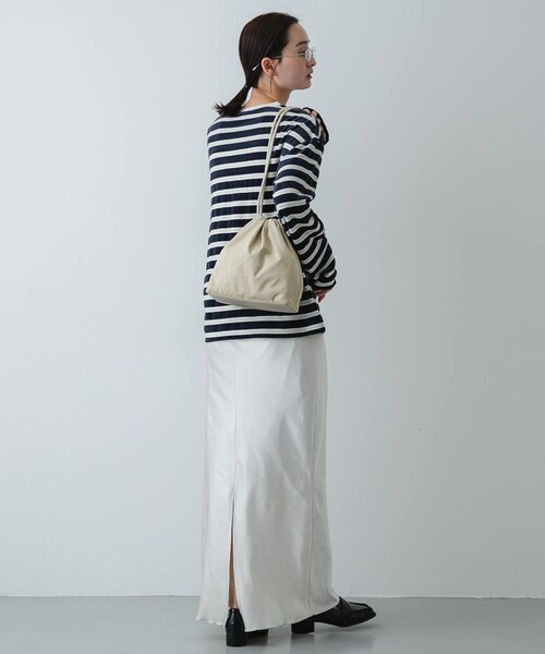 SENSE OF PLACE by URBAN RESEARCH（センスオブプレイスバイアーバンリサーチ）の「マチツキキンチャクバッグ（ハンドバッグ・レディース・BROWN/BEIGE/L.PINK・One）」の17枚目の写真