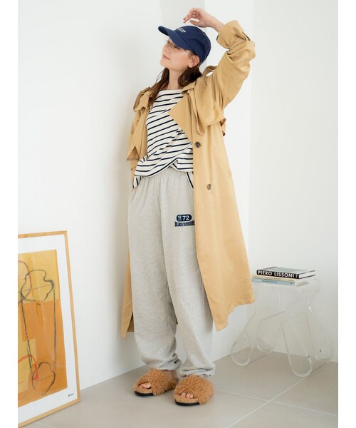 Ungrid（アングリッド）の「ルーズトレンチコート（トレンチコート・レディース・ベージュ/キャメル・S/M）」の5枚目の写真