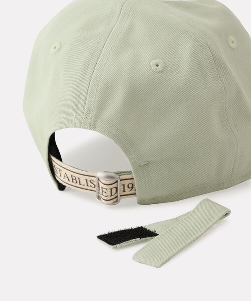 ROPE' PICNIC（ロペピクニック）の「【KIDS】【NEW ERA(R)/ニューエラ別注 】YTH920 SPARE STRAP CAP（キャップ・キッズ・スミクロ/グレー系/ライトグリーン・F）」の22枚目の写真