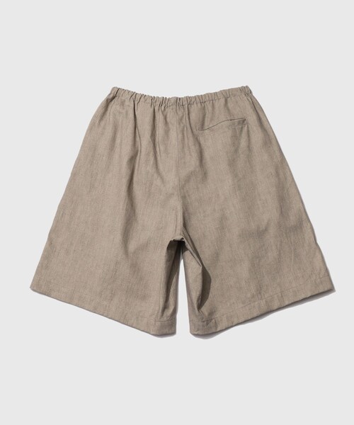 ADAM ET ROPE'(アダムエロペ)の「【AMOMENTO/アモーメント】LINEN DRAWSTRING SHORTS(その他パンツ・メンズ・ダークブラウン/ベージュ・L/M)」の10枚目の写真