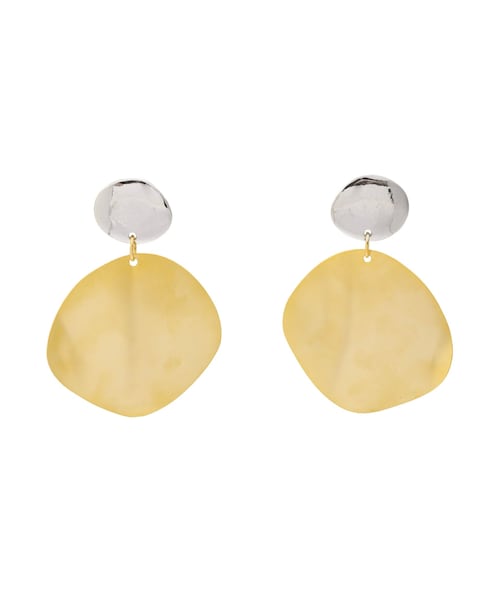 W CIRCLE EARRING