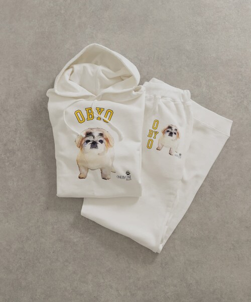 THE GOODLAND MARKET（ザグッドランドマーケット）の「77circa　o by o-college HOODY（パーカー・レディース・gray4/white2/white4/gray2・M/XL）」の6枚目の写真