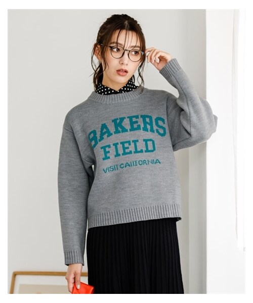 nissen（ニッセン）の「大きいサイズニットジャガードプルオーバー（ニット/セーター・レディース・シルバーグレー/ベージュ/黒・L~LL相当/3L~4L相当/5L~6L相当/8L相当/10L相当）」の6枚目の写真