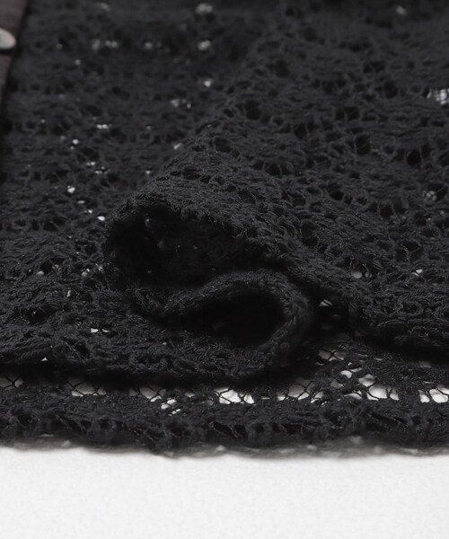 URBAN RESEARCH DOORS(アーバンリサーチドアーズ)の「mizuiro-ind LACE SHIRTS(シャツ/ブラウス・レディース・IVORY/BLACK・One)」の11枚目の写真