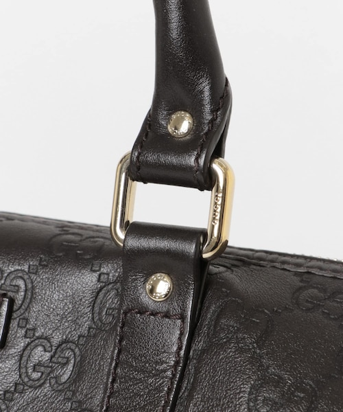 URBAN RESEARCH（アーバンリサーチ）の「VINTAGE　グッチ00SGGシマレザーミニボストン（ボストンバッグ・レディース・-・-）」の7枚目の写真