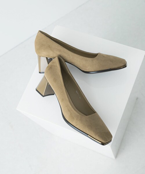 URBAN RESEARCH ROSSO（アーバンリサーチロッソ）の「MOHI　スエードパンプス（パンプス・レディース・KAKI/NEGRO・36/37/38）」の13枚目の写真