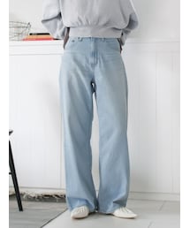 Ungrid | ライトオンスストレートデニム(デニムパンツ)