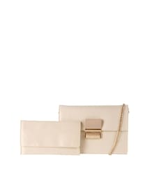 LAGUNAMOON | LADYヴィンテージサテンクラッチバック(クラッチバッグ)