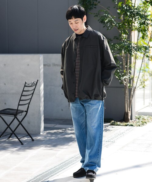 URBAN RESEARCH DOORS(アーバンリサーチドアーズ)の「『別注』Marmot×DOORS COACH SHIRTS JACKET(テーラードジャケット・メンズ・INK BLACK/NAVY/TEAL/IVORY・M/L/XL)」の21枚目の写真
