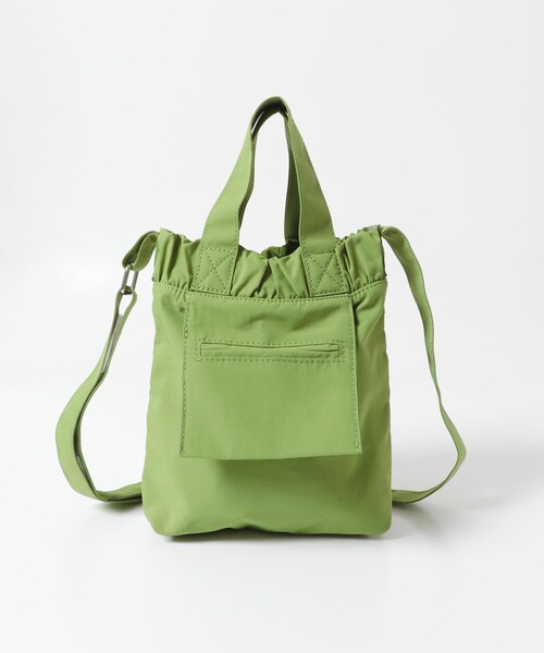 SENSE OF PLACE by URBAN RESEARCH(センスオブプレイスバイアーバンリサーチ)の「ナイロンミニショルダーバッグ(ショルダーバッグ・メンズ・GREEN/BLACK/GREIGE・one)」の15枚目の写真