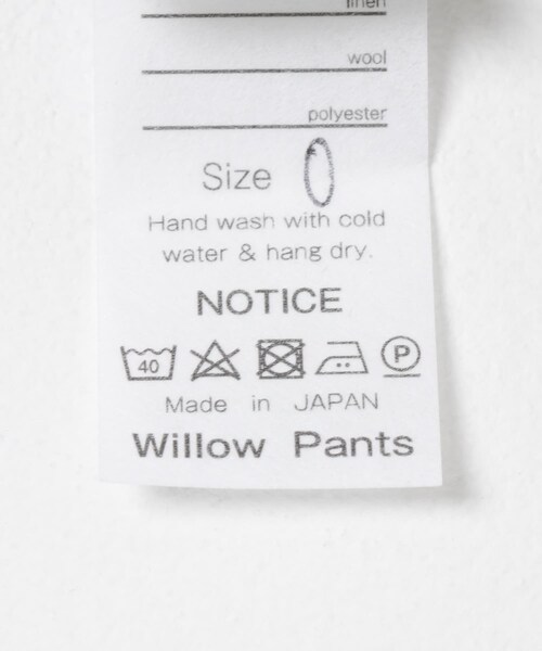 URBAN RESEARCH（アーバンリサーチ）の「Willow Pants　P-012（デニムジャケット・メンズ・BLK-BLEACH・0/1）」の11枚目の写真