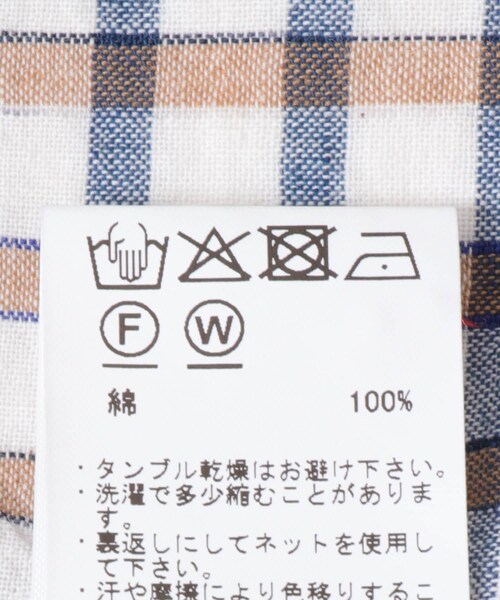 URBAN RESEARCH（アーバンリサーチ）の「MAATEE&SONS　GUPTA WESTERN（シャツ/ブラウス・メンズ・WHITEPLAID/BLUKHPLAID・2/3）」の10枚目の写真