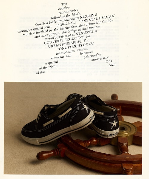 URBAN RESEARCH（アーバンリサーチ）の「NEXUSVII.×CONVERSE　ONE STAR HS D / NX（スニーカー・メンズ・BLACK・23/23.5/24/24.5/25/25.5/26/26.5/27/27.5/28/29）」の12枚目の写真
