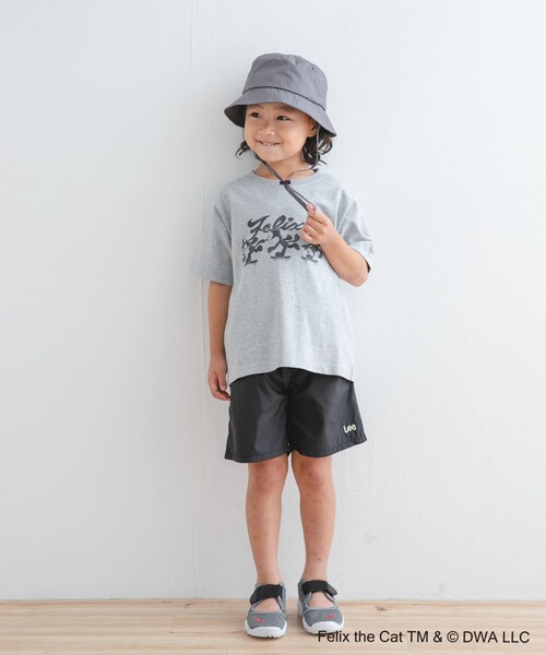 URBAN RESEARCH DOORS(アーバンリサーチドアーズ)の「Lee ATHLETIC SHORTS(KIDS)(その他トップス・キッズ・GREEN/BLACK・110/120/130/140)」の13枚目の写真