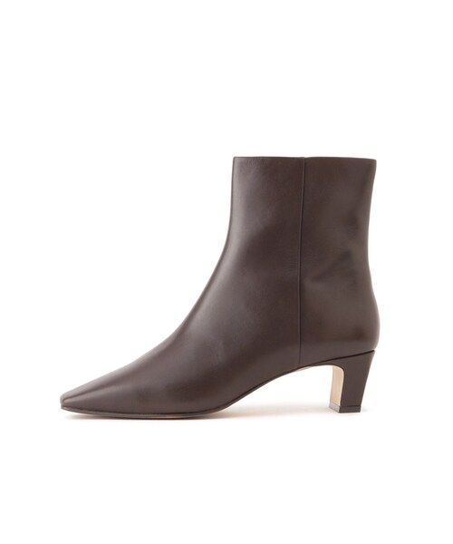 ROPE'（ロペ）の「イタリアンレザーショートブーツ（ブーツ・レディース・ブラック/ダークブラウン・36/36.5/37/37.5）」の10枚目の写真