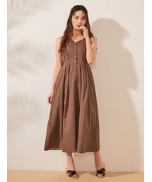 dazzlin | バックミニリボンロングワンピース(ワンピース)