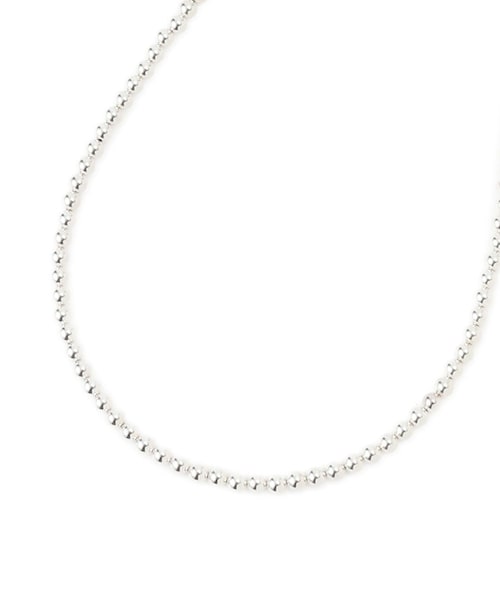 ADAM ET ROPE'(アダムエロペ)の「【J'aDoRe・店舗限定】【ERICKA NICOLAS BEGAY】ナバホパールネックレス5mm/60cm(ネックレス・レディース・シルバー・F)」の9枚目の写真