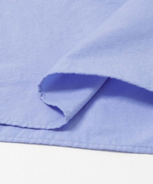 EKAL（エカル）の「nanamica　Regular Collar Wind Shirts（シャツ/ブラウス・メンズ・Sax/Gray・M/L/XL）」の12枚目の写真