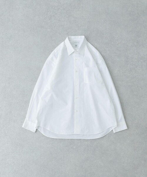 URBAN RESEARCH（アーバンリサーチ）の「new basic　THOMAS MASON OVER SHIRTS（シャツ/ブラウス・メンズ・ROYAL/WHITE/GREGE/LT BLUE/STRIPE/COCOA・S/M/L/XL）」の22枚目の写真