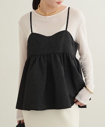 LOUNGEDRESS（ラウンジドレス）の「リネンライクキャミ
