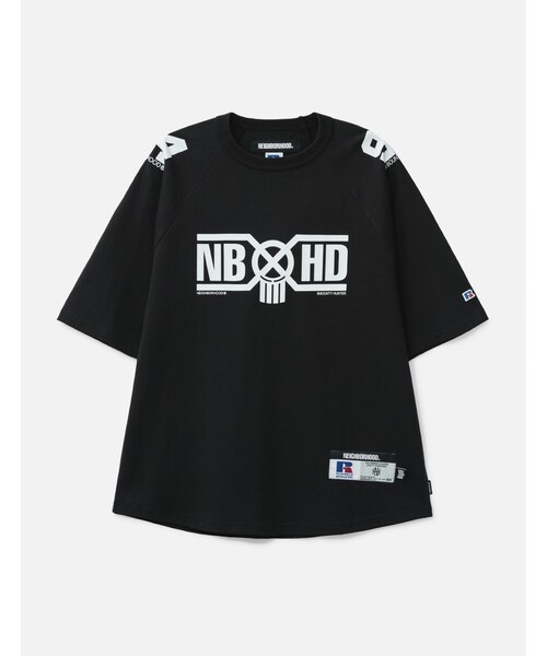 NH x BOUNTY HUNTER x Russell Athletics . Crewneck Short Sleeve
