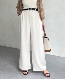 Chez toi | サテンパンツ(パンツ)