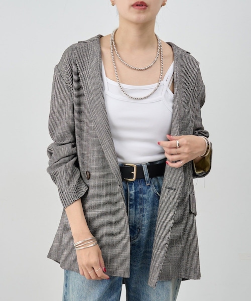 新品未使用品　からみ織りジャケット　シーナリー　SHENERY 名品ジャケット》からみ織りジャケット | SHENERY(シーナリー