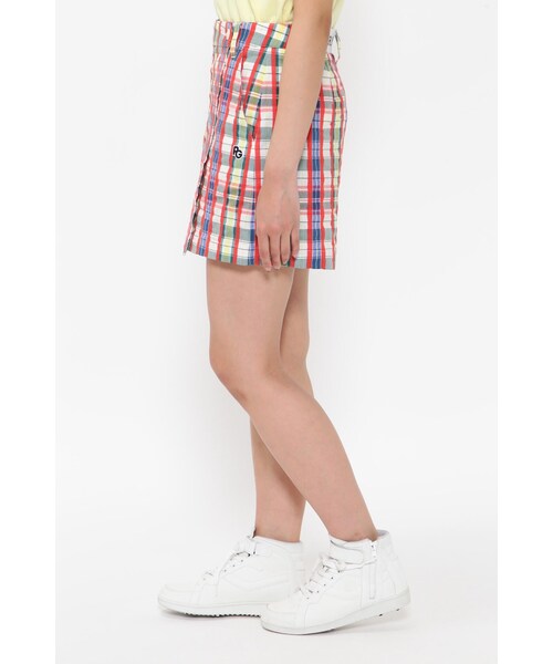 GARDEN(ガーデン)の「T/Cサッカーマドラス ショートパンツ <マドラスチェック>(パンツ・ホワイトベース/ダークネイビーベース・00/0/1)」の3枚目の写真