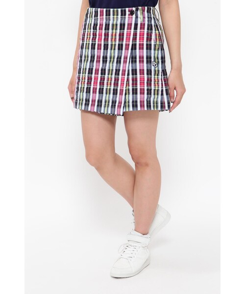 GARDEN(ガーデン)の「T/Cサッカーマドラス ショートパンツ <マドラスチェック>(パンツ・ホワイトベース/ダークネイビーベース・00/0/1)」の14枚目の写真