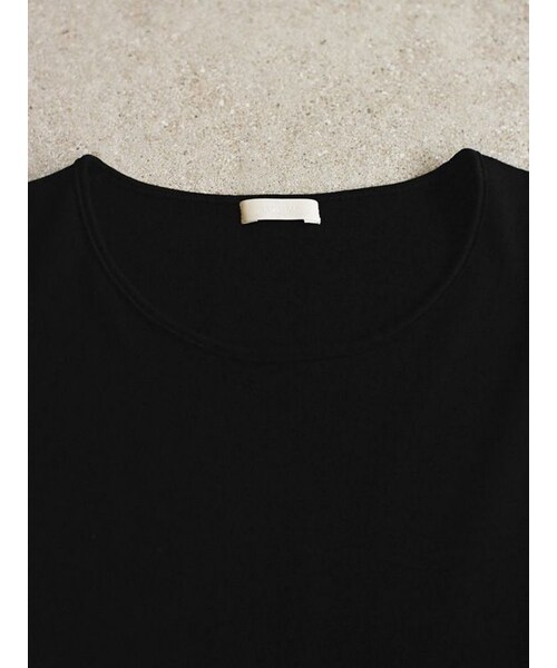 LIDNM(リドム)の「AGED PIMA DRIFT TEE(Tシャツ/カットソー・メンズ・ブラック/ブラウン・S/M/L)」の7枚目の写真