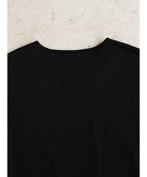 LIDNM(リドム)の「AGED PIMA DRIFT TEE(Tシャツ/カットソー・メンズ・ブラック/ブラウン・S/M/L)」の11枚目の写真