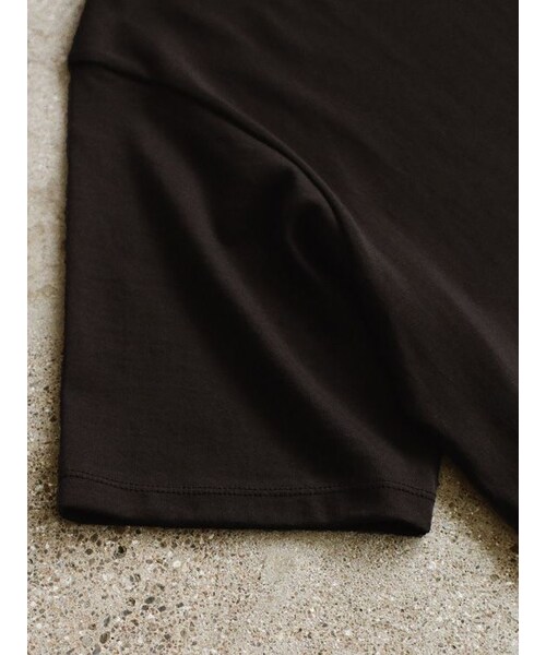 LIDNM(リドム)の「AGED PIMA DRIFT TEE(Tシャツ/カットソー・メンズ・ブラック/ブラウン・S/M/L)」の22枚目の写真
