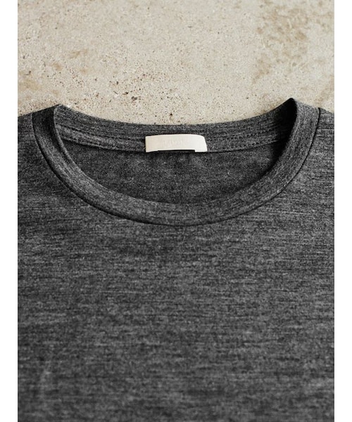 LIDNM(リドム)の「MERINO WOOL SLEEVELESS TEE(タンクトップ・メンズ・ブラック/グレー・S/M/L)」の21枚目の写真