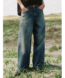 LIDNM | SEMI WIDE HERITAGE DENIM PANTS(デニムパンツ)