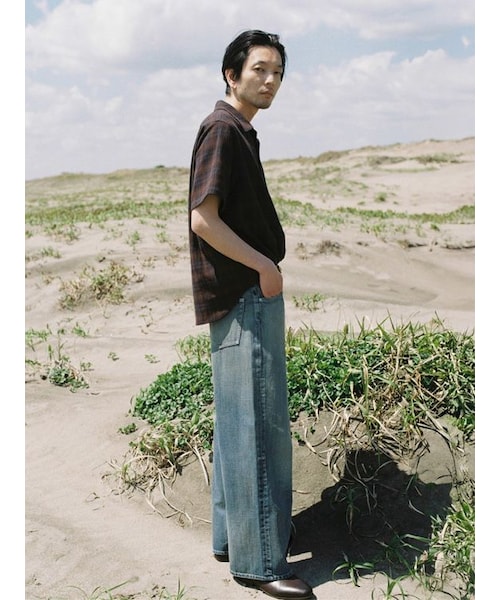 LIDNM / Llife ONLINE STORE / SEMI WIDE HERITAGE DENIM PANTS