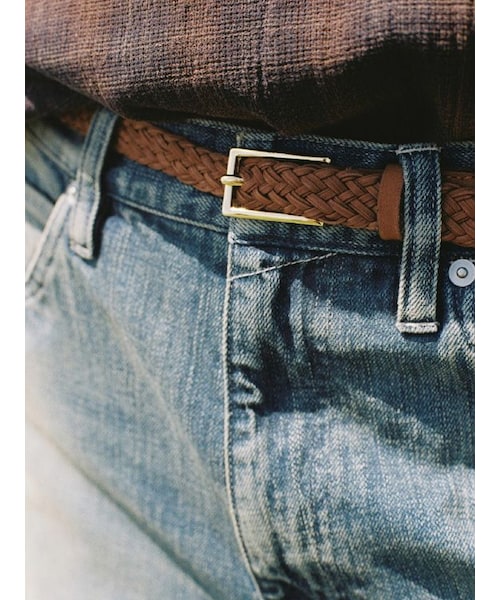 LIDNM（リドム）の「SEMI WIDE HERITAGE DENIM PANTS（デニム