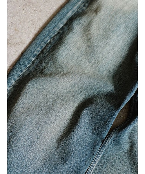 LIDNM（リドム）の「SEMI WIDE HERITAGE DENIM PANTS（デニム