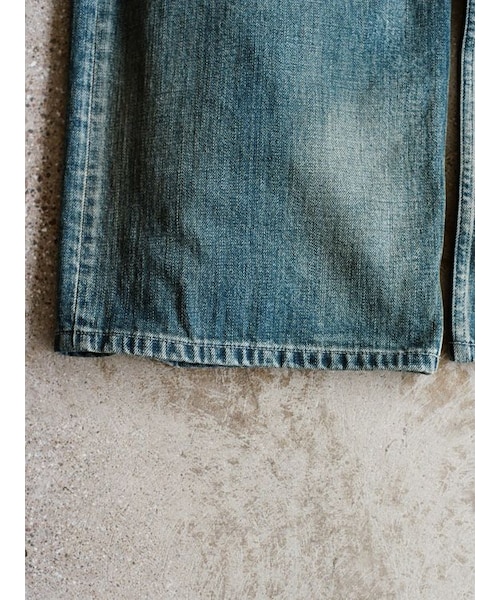 LIDNM（リドム）の「SEMI WIDE HERITAGE DENIM PANTS（デニム