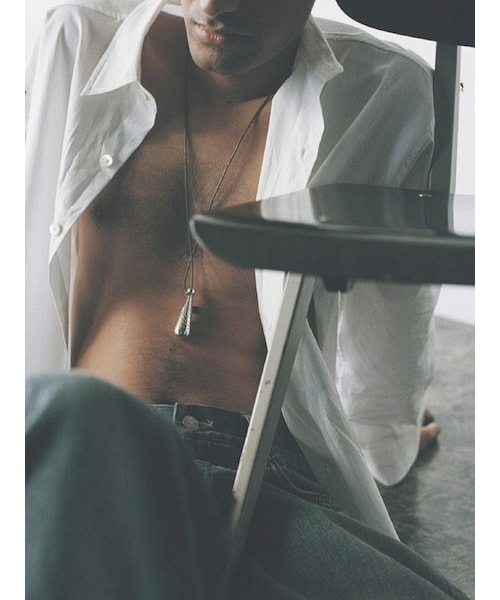 Llife（ライフ）の「Llife QUILLE BOTTLE NECKLACE（ネックレス・メンズ・シルバー・F）」の2枚目の写真