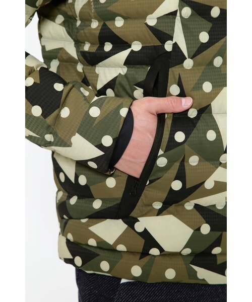 BEAVER（ビーバー）の「ナイロンタスランストレッチドビー 中綿キルティングフーディジャケット ＜カモドット柄＞（ジャケット/アウター・メンズ・カモドット・4/5/6）」の9枚目の写真