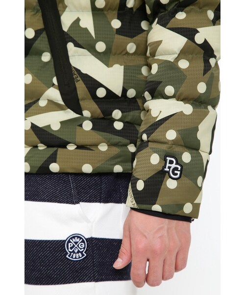 BEAVER（ビーバー）の「ナイロンタスランストレッチドビー 中綿キルティングフーディジャケット ＜カモドット柄＞（ジャケット/アウター・メンズ・カモドット・4/5/6）」の8枚目の写真