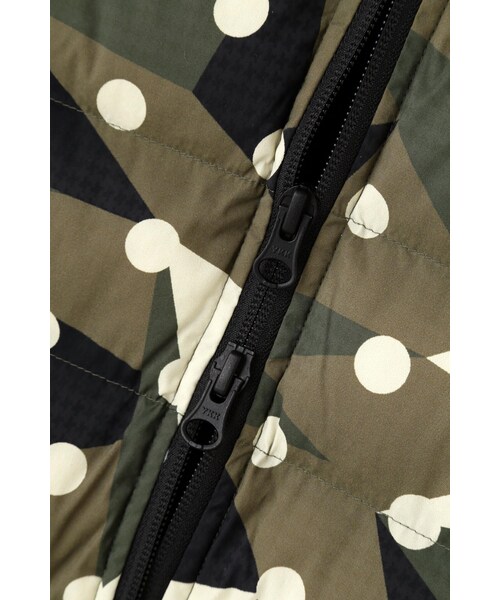 BEAVER（ビーバー）の「ナイロンタスランストレッチドビー 中綿キルティングフーディジャケット ＜カモドット柄＞（ジャケット/アウター・メンズ・カモドット・4/5/6）」の12枚目の写真