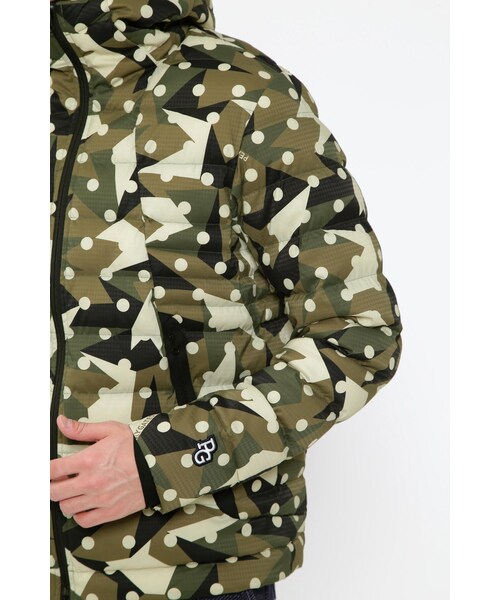 BEAVER（ビーバー）の「ナイロンタスランストレッチドビー 中綿キルティングフーディジャケット ＜カモドット柄＞（ジャケット/アウター・メンズ・カモドット・4/5/6）」の7枚目の写真
