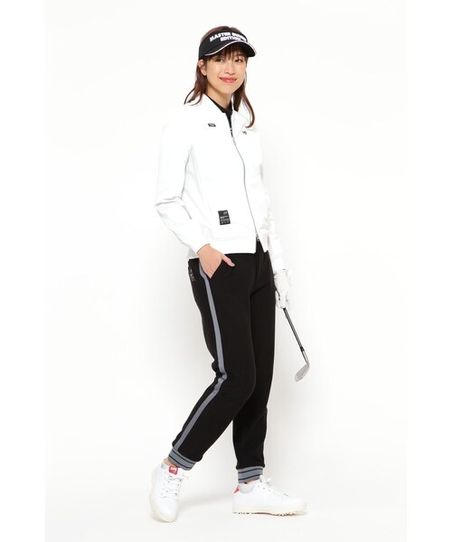 GARDEN(ガーデン)の「ポリエステルレーヨン2WAYストレッチ ボンディングパンツ(パンツ・ブラック/グレー・00/0/1/2)」の3枚目の写真