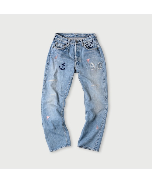 45R（フォーティファイブアール）の「再び6.5ヨットマン刺繍の空比古比