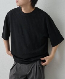 COLONY 2139（コロニートゥーワンスリーナイン）の「シアージャガードTシャツ（Tシャツ/カットソー・メンズ）」