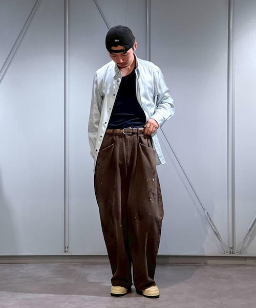 ANCELLM/アンセルム/WIDE CHINO SLACKS 【公式通販】