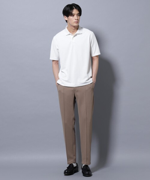 GARDEN（ガーデン）の「「N POLO」 AERO FREEZE 鹿の子ポロシャツ（トップス・メンズ・ブラック/ホワイト・S/M/L）」の20枚目の写真